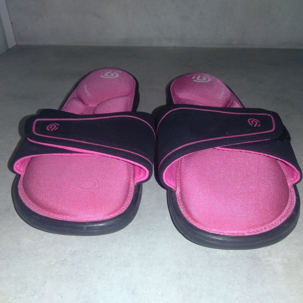 Champion Womens Cushion Fit Slide Sandal sz 6 outdoor open toe Athletic